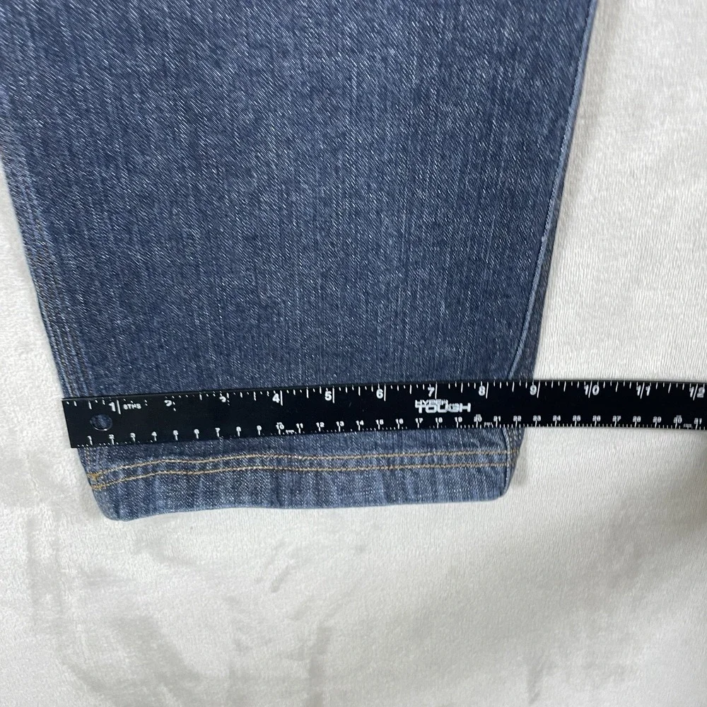 Duluth Trading Jeans Mens 36x30 Blue Flex Ballroom Relaxed Fit Dark Wash 20207